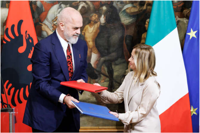 Il patto con l’Albania sui migranti