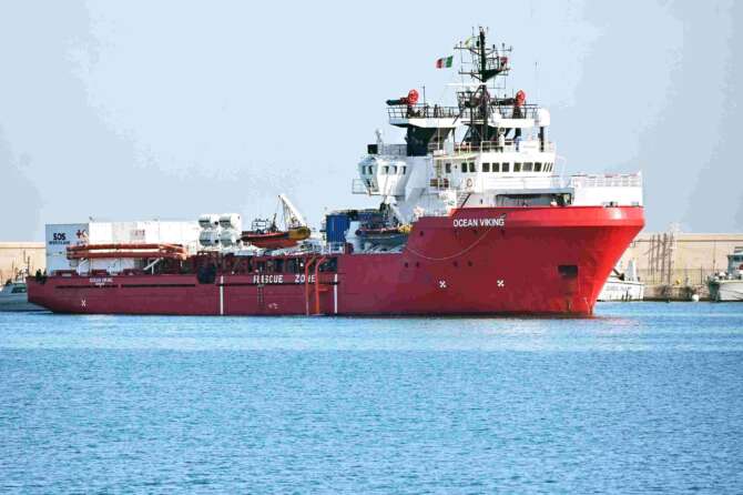 La nave Ong Ocean Viking