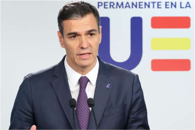 Il leader Pedro Sanchez