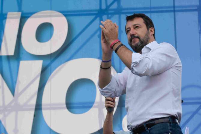 Il ministro Matteo Salvini