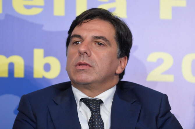 Il senatore di FdI Salvo Pogliese