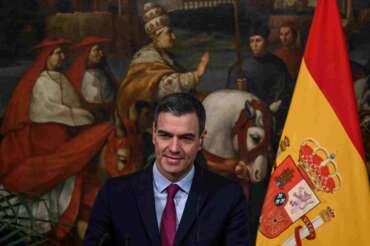Il leader Psoe Pedro Sanchez