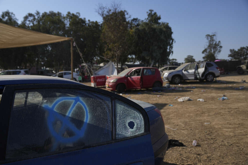 Conflitto Israele- Palestina – Funerali di Maya Puder a Zikhron, morta nel massacro del rave party