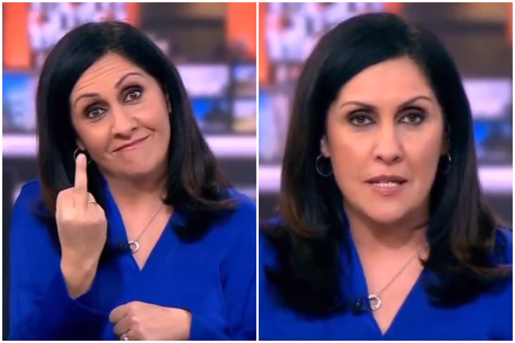 Maryam Moshiri: chi è la giornalista della Bbc immortalata con il dito medio in diretta