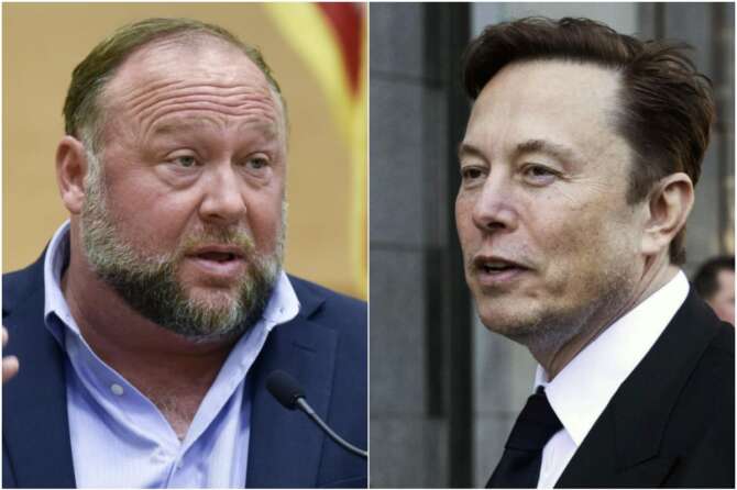 Alex Jones ed Elon Musk