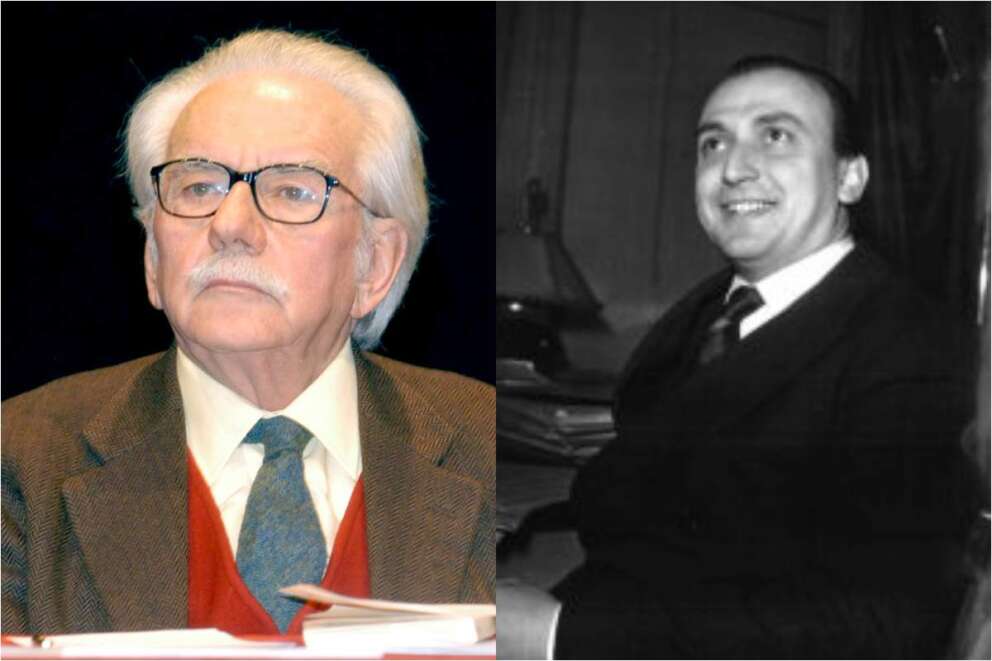 Alberto Asor Rosa e Carlo Salinari