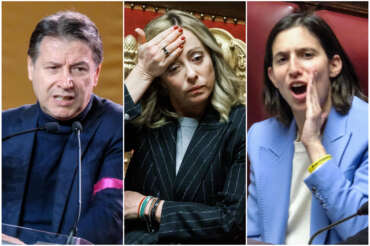 COLLAGE DI FOTO DA LAPRESSE