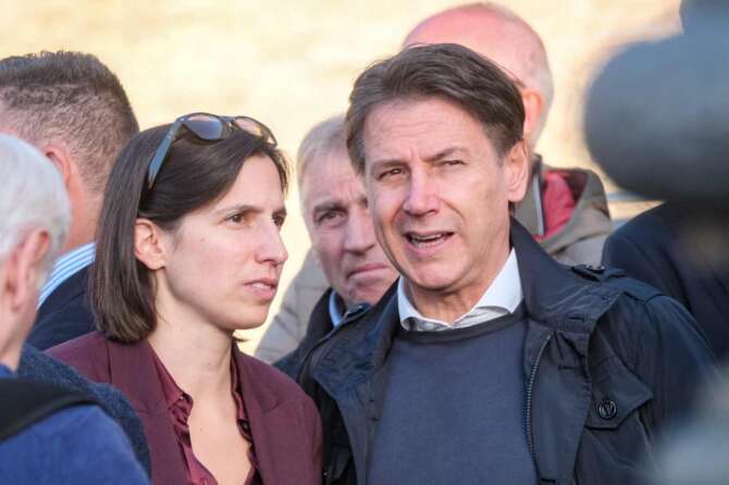 Elly Schlein e Giuseppe Conte