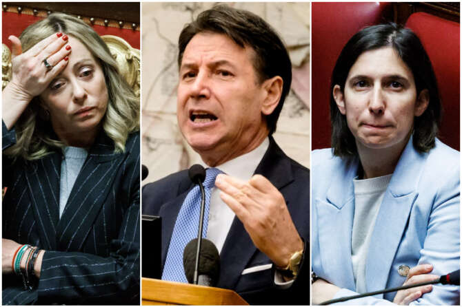 COLLAGE DI FOTO DA LAPRESSE