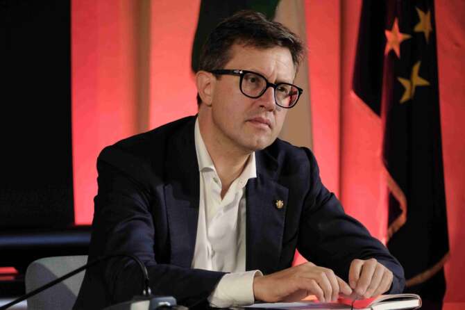 Il sindaco di Firenze Dario Nardella