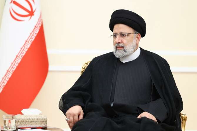 Il presidente dell’Iran Ebrahim Raisi