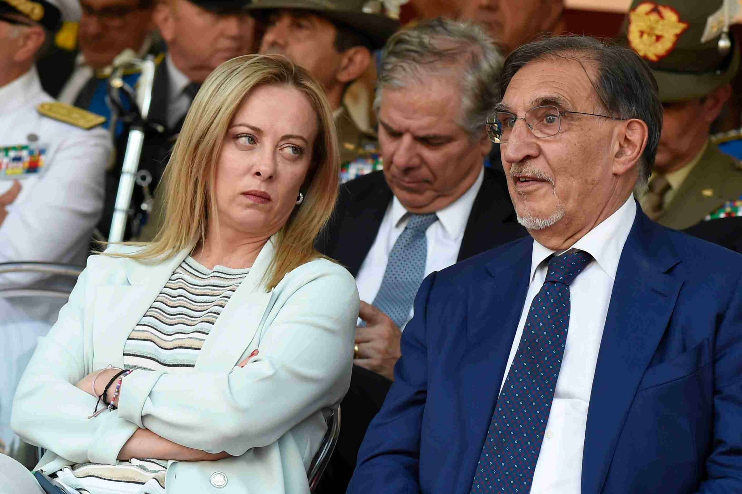 Giorgia Meloni e Ignazio La Russa