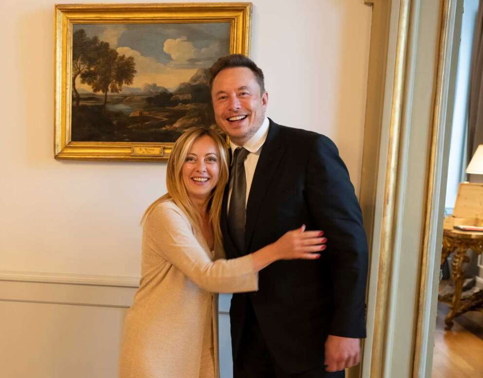 Elon Musk e Giorgia Meloni