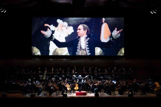 Roma, Auditorium Parco della Musica 20 06 2018
Amadeus Live il film in concerto
Orchestra e Coro
dell’Accademia Nazionale di Santa Cecilia
Ludwig Wicki direttore
©Musacchio & Ianniello