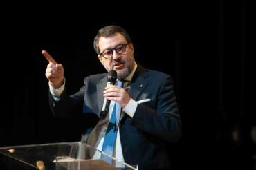 Il ministro Matteo Salvini