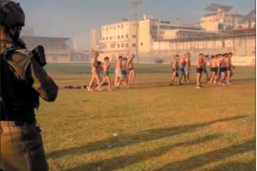 Video choc della Cnn: bambini nudi tra i detenuti dello stadio di Gaza