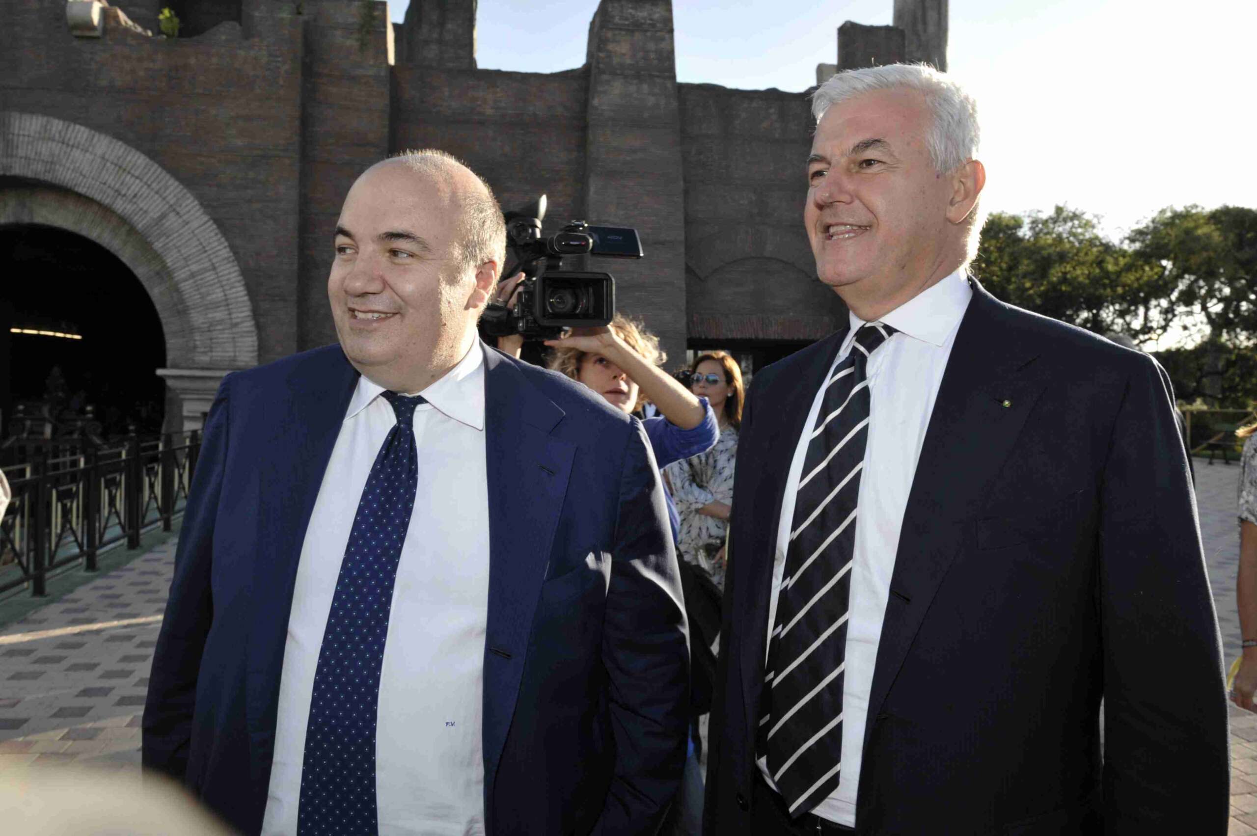 Fabrizio Viola e Alessandro Profumo