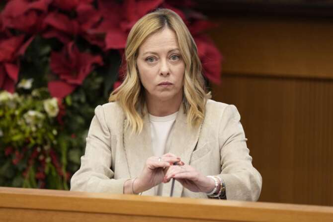 meloni conferenza stampa