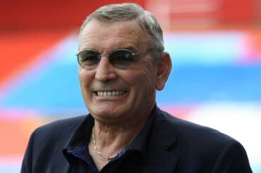 ©Jonathan Moscrop – LaPresse 10 06 2008 Maria Enzersdorf ( Austria ) Sport Calcio Euro 2008 – Italia Allenamento Bundesstadion Sudstadt- Maria Enzersdorf Nella foto: Gigi Riva ©Jonathan Moscrop – LaPresse 10 06 2008 Maria Enzersdorf ( Austria ) Sport Soccer Euro 2008 – Italian team training at the Bundesstadion Sudstadt – Maria Enzersdorf Nella foto: Italy’s Gigi Riva pictured during training