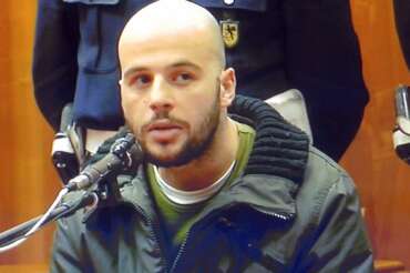 © La Presse 26-11-2008 Como,Italia Cronaca Processo per la strage di erba Nella foto: Azouz Marzouk in aula