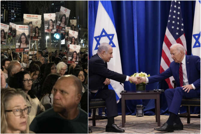 Netanyahu-Biden, l’ultima offerta Usa a Bibi: “Stato palestinese smilitarizzato”, in Israele piazze contro il governo