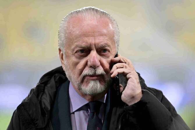Aurelio De Laurentiis: il presidente del Napoli indagato per falso in bilancio