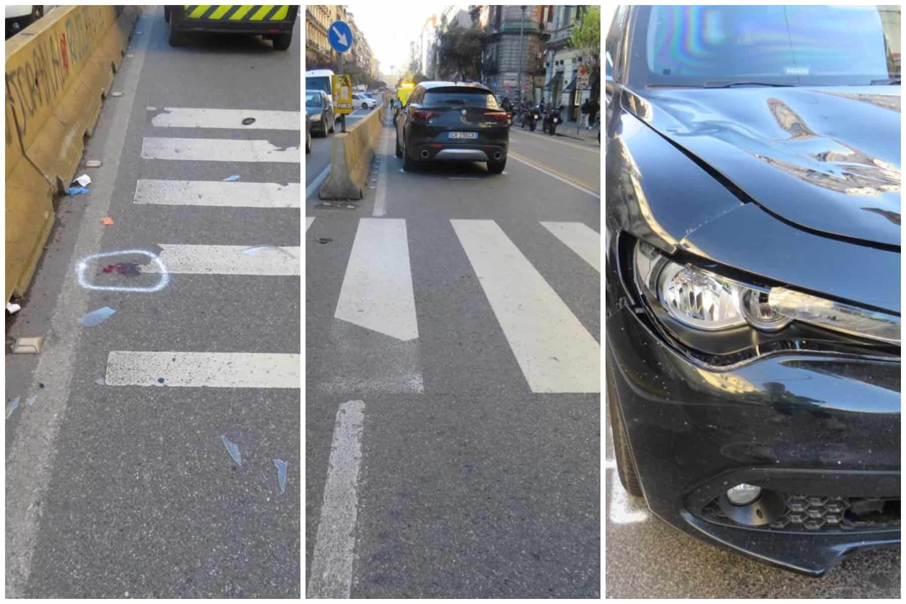 Napoli, auto dei carabinieri investe coppia di anziani: 72enne perde la vita in ospedale