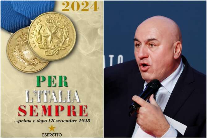 Calendario Esercito 2024, il titolo riabilita il Ventennio fascista: celebra l’Italia prima e dopo l’8 settembre 1943