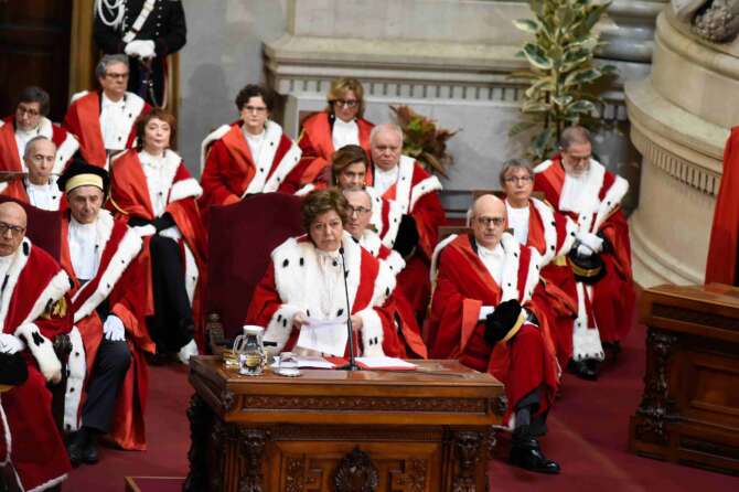 Inaugurazione anno giudiziario, un rito stanco