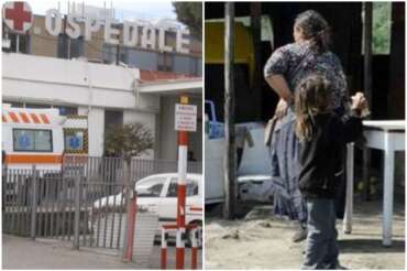 Giugliano, bimba muore folgorata nel campo rom: i parenti devastano l’ospedale