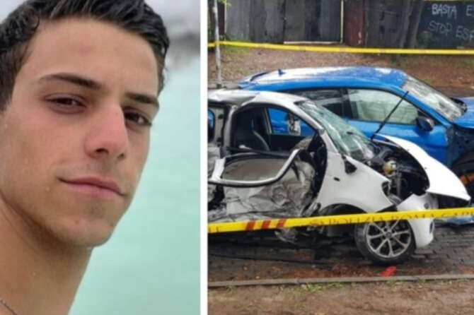 Incidente di Calsal Palocco: il video dello scontro della Lamborghini guidata dallo youtuber Matteo Di Pietro
