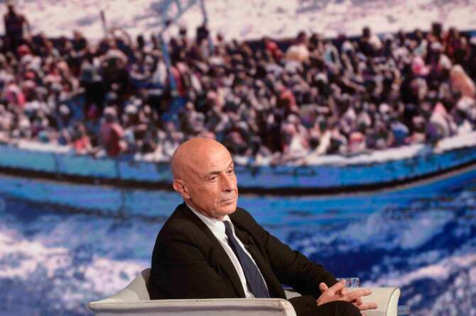 L’ex ministro Marco Minniti