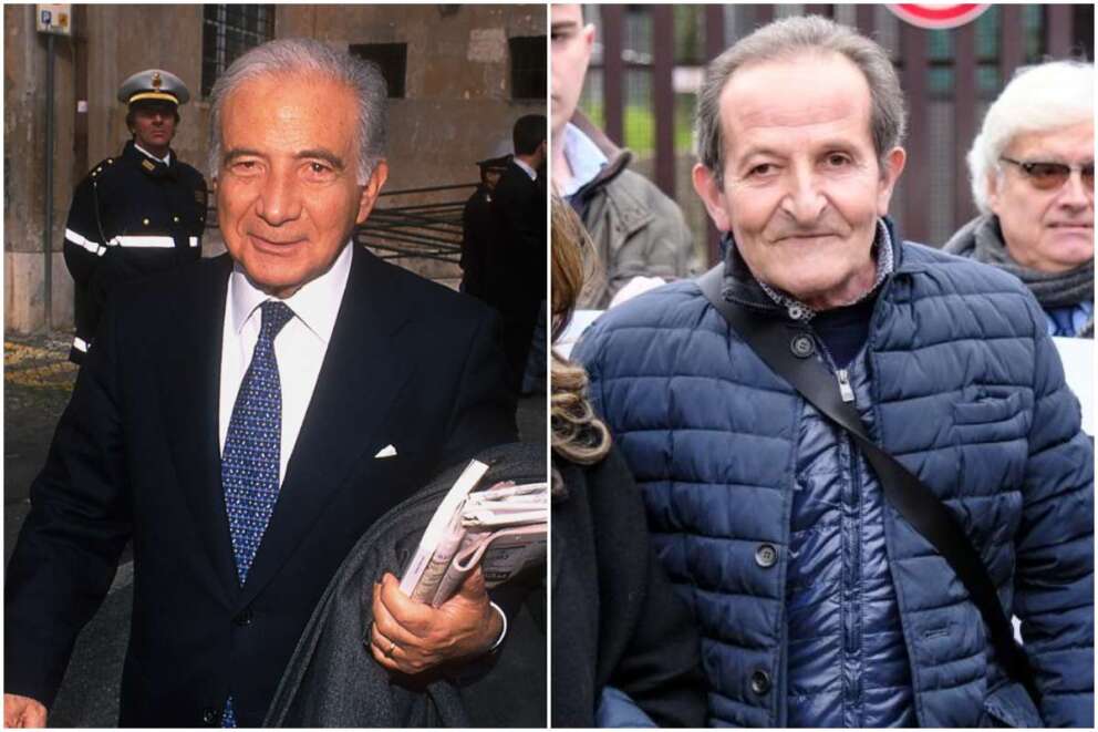 Mario Ciancio Sanfilippo e Beniamino Zuncheddu