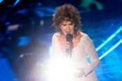 Fiorella Mannoia performs during the 74th edition of the SANREMO Italian Song Festival at the Ariston Theatre in Sanremo, northern Italy – Tuesday, FEBRUARY 6, 2024. Entertainment. (Photo by Marco Alpozzi/LaPresse)