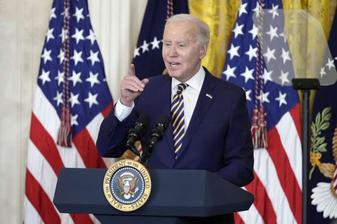 Il presidente Usa Joe Biden