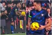 Ocampos: chi è il calciatore molestato in Liga prima che battesse una rimessa laterale