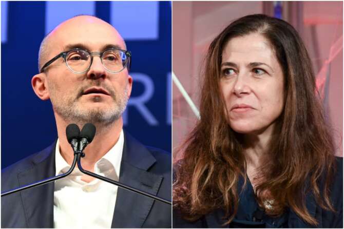 Paolo Truzzi e Alessandra Todde