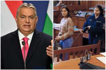 Viktor Orban e Ilaria Salis