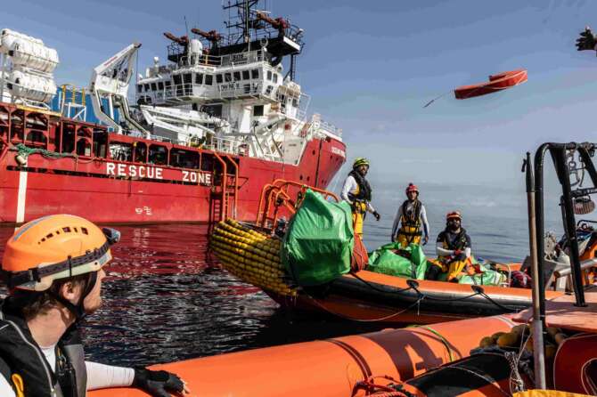 Foto: Johanna de Tessieres/  SOS Méditerranée