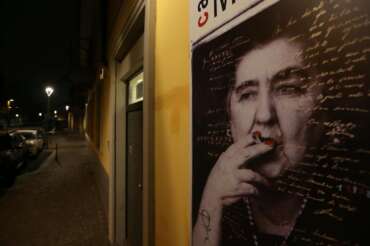 Foto LaPresse – Stefano Porta 02/11/2017 Milano ( Mi ) Cronaca Incontro di presentazione dell’iniziativa Il Ponte Alda Merini in Via Magolfa 32 Nella foto: Spazio Alda Merini