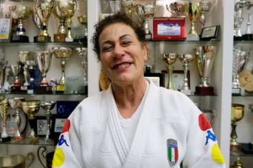 Matilde Lauria, judoka sordocieca