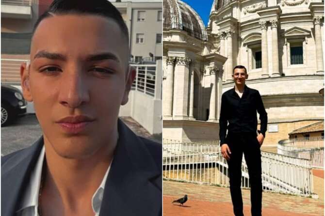 Patrick Guarnieri, morto a 20 anni nel carcere di Castrogno, Teramo.