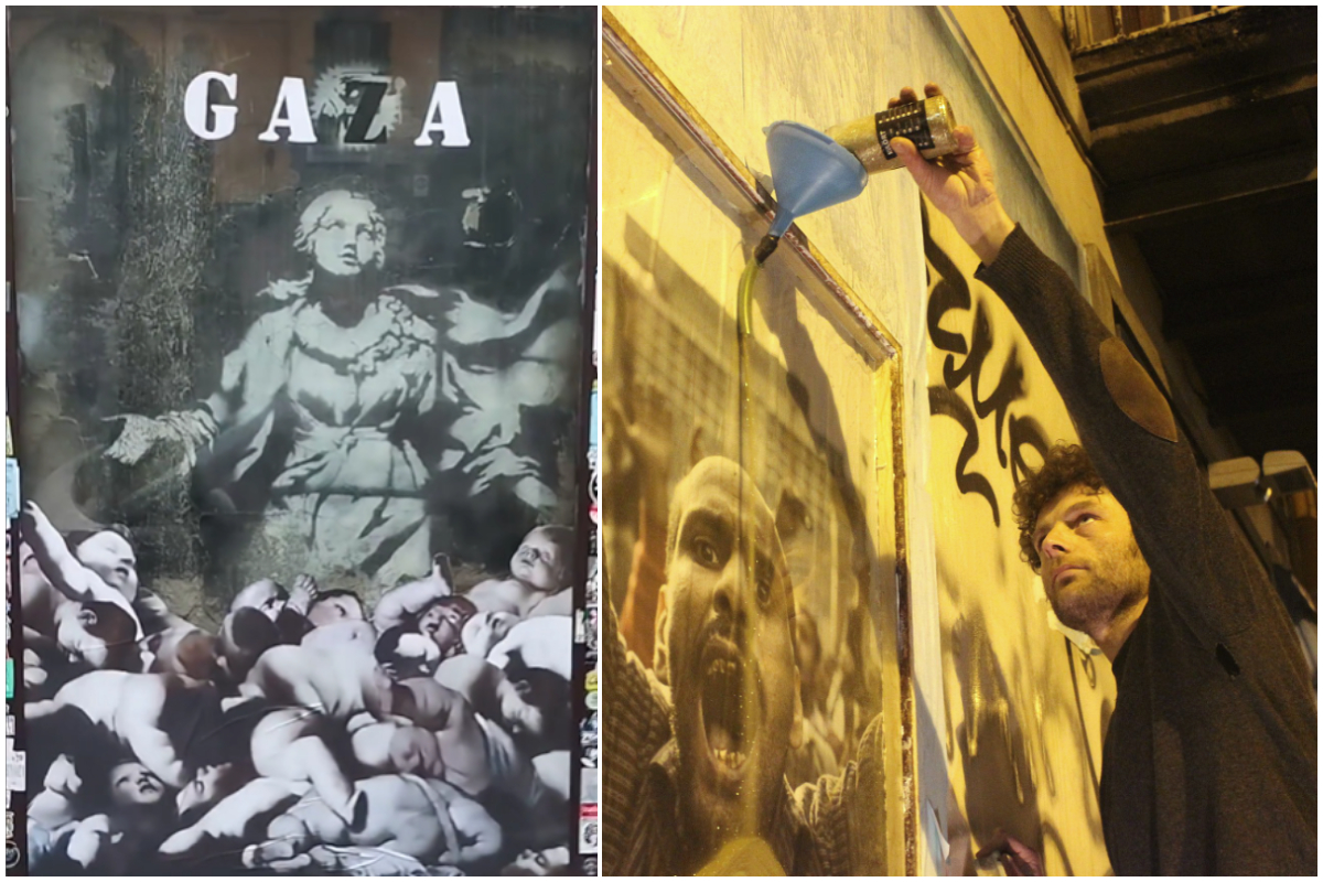 Banksy napoletano, street art Eduardo Castaldo