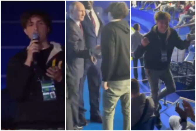 Chi è Jorit: dalla street art al selfie con Putin. Perché quella passione per il dittatore russo