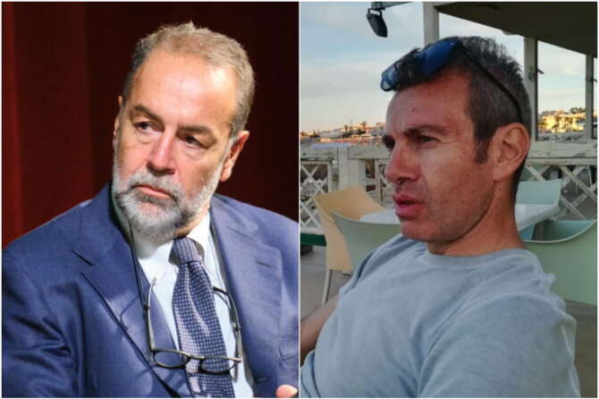 Massimo Martinelli e Guido Boffo