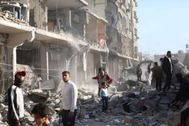 La devastazione a Rafah, nel sud di Gaza