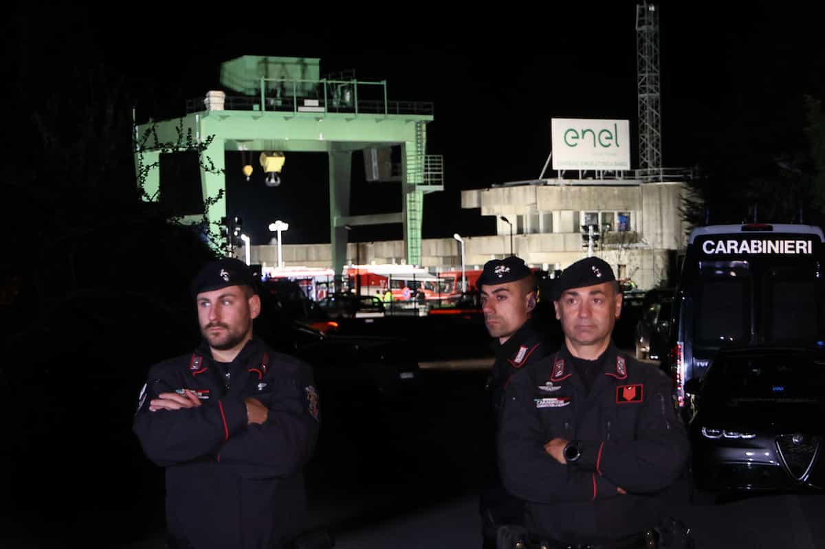 Esplosione mortale nella centrale idroelettrica dell'Enel a Suviana