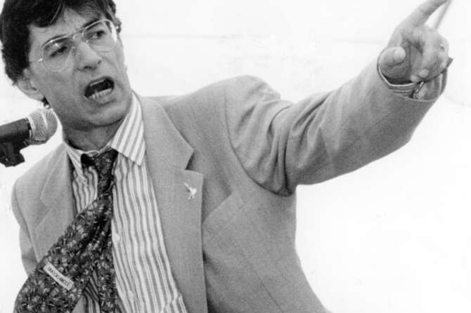 Umberto Bossi e la nascita della Lega, 40 anni fa i leghisti calarono su Roma ladrona