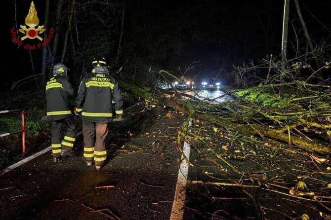 FOTO DA TWITTER (VIGILI DEL FUOCO)