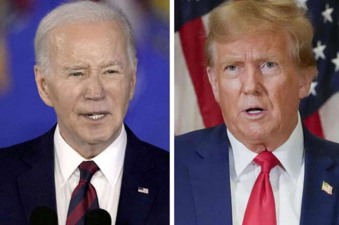 Joe Biden e Donald Trump